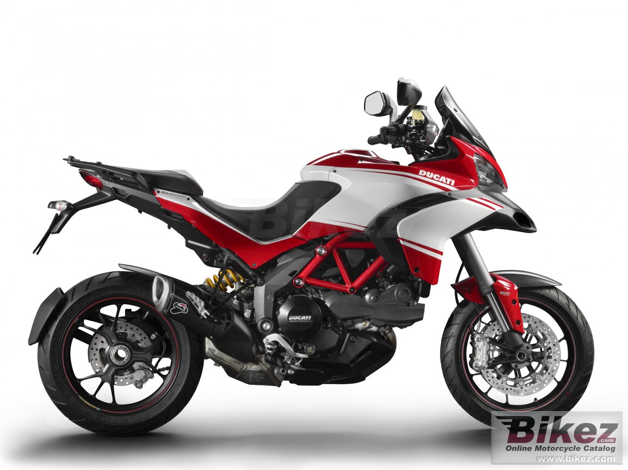 Big Ducati multistrada 1200 s pikes peak picture and wallpaper from Bikez.com
